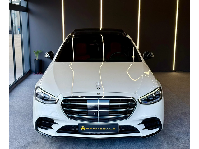 Mercedes-Benz S 580 E* AMG* 4Matic* Подгрев* Обдух* Burm* Лизинг - автомобили, коли, обяви за нови и употребявани 1