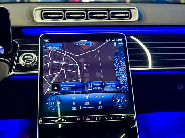 Mercedes-Benz S 580 L 4M AMG* Подгрев* Масажи* TV* Headup* Leasing - автомобили, коли, обяви за нови и употребявани 11