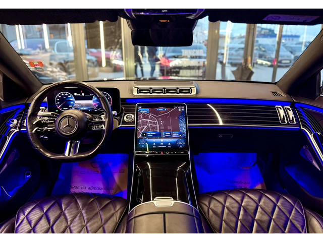 Mercedes-Benz S 580 L 4M AMG* Подгрев* Масажи* TV* Headup* Leasing - автомобили, коли, обяви за нови и употребявани 8