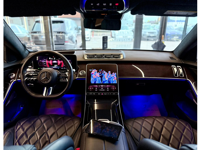 Mercedes-Benz S 580 AMG* 4 Matic* TV* Поръчково изпълнение* Leasing - автомобили, коли, обяви за нови и употребявани 8