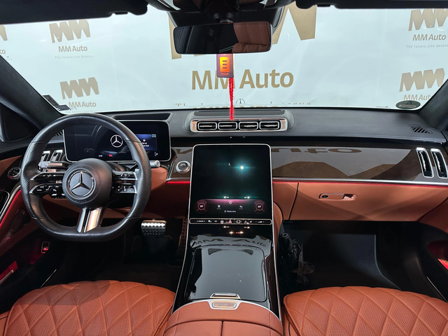 Mercedes-Benz S 580 eHybrid* AMG* 4Matic* Burm* HuD* Pano - автомобили, коли, обяви за нови и употребявани 6