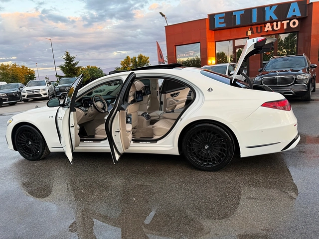 Mercedes-Benz S 580 MAYBACH-LONG-3D BURMESTER-VAKUM-MONITORI-360K-FULL - автомобили, коли, обяви за нови и употребявани 12