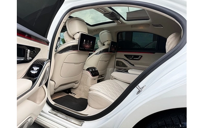 Mercedes-Benz S 580 MAYBACH-LONG-3D BURMESTER-VAKUM-MONITORI-360K-FULL - автомобили, коли, обяви за нови и употребявани 13