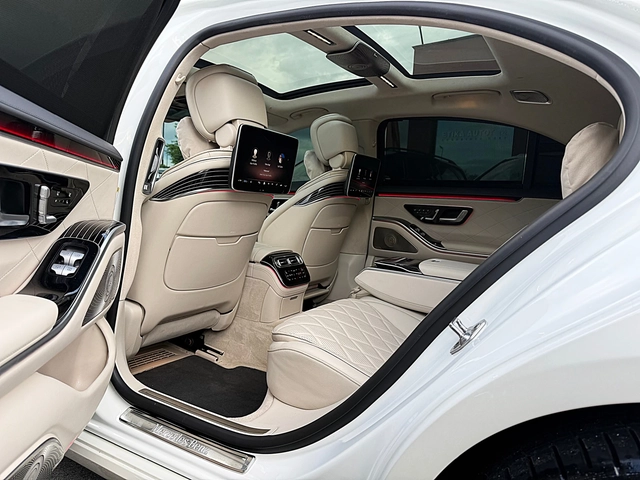 Mercedes-Benz S 580 MAYBACH-LONG-3D BURMESTER-VAKUM-MONITORI-360K-FULL - автомобили, коли, обяви за нови и употребявани 13