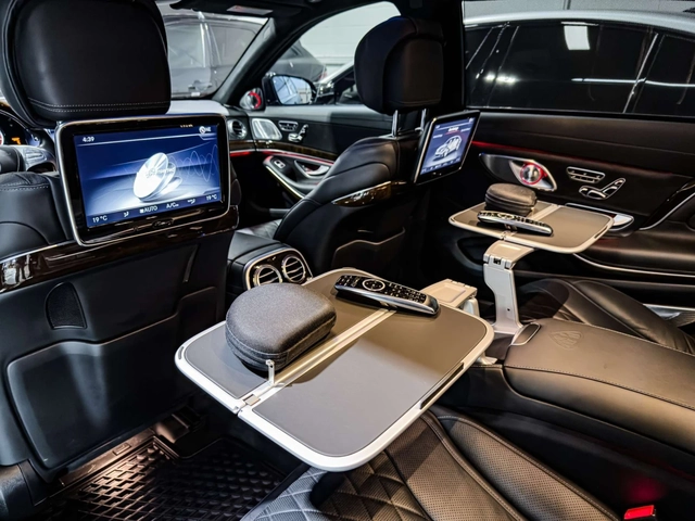 Mercedes-Benz S 600 MAYBACH / W12 /LONG / TV / ЦЕНА ДО БГ - автомобили, коли, обяви за нови и употребявани 13