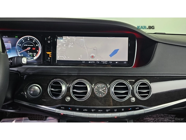 Mercedes-Benz S 63 AMG 4MATIC* HUD* 360* КОЖА* ОБДУХВ* ПАНО - автомобили, коли, обяви за нови и употребявани 13