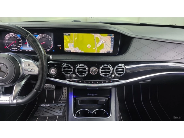 Mercedes-Benz S 63 AMG 4MATIC+ * HUD* МОНИТОРИ* МАСАЖИ* 360 - автомобили, коли, обяви за нови и употребявани 13