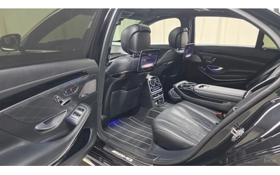 Mercedes-Benz S 63 AMG 4MATIC+ * HUD* МОНИТОРИ* МАСАЖИ* 360 - автомобили, коли, обяви за нови и употребявани 15