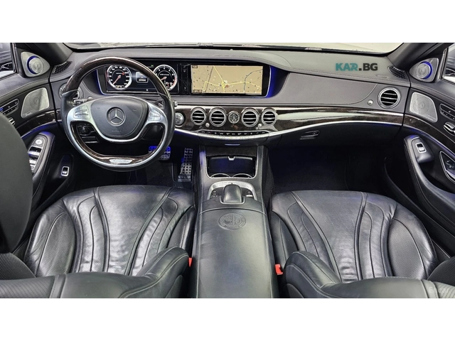Mercedes-Benz S 63 AMG 4MATIC* 360* МАСАЖИ* КОЖА* ОБДУХВ* ПАНО* НАВИ - автомобили, коли, обяви за нови и употребявани 4