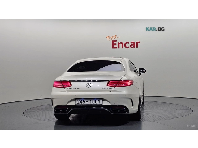 Mercedes-Benz S 63 AMG 4MATIC COUPE* 360* HUD* КОЖА* ОБДУХВ* НАВИ - автомобили, коли, обяви за нови и употребявани 3
