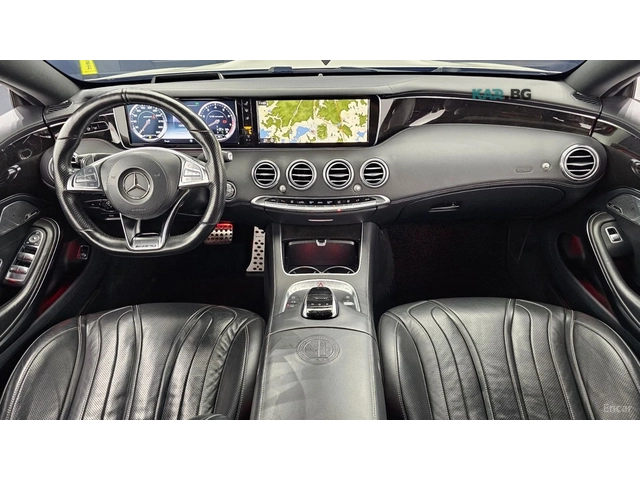 Mercedes-Benz S 63 AMG 4MATIC COUPE* 360* HUD* КОЖА* ОБДУХВ* НАВИ - автомобили, коли, обяви за нови и употребявани 5