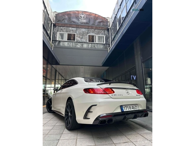 Mercedes-Benz S 63 AMG 4MATIC COUPE* КОЖА* ОБДУХВ* МАСАЖИ* 360 - автомобили, коли, обяви за нови и употребявани 1