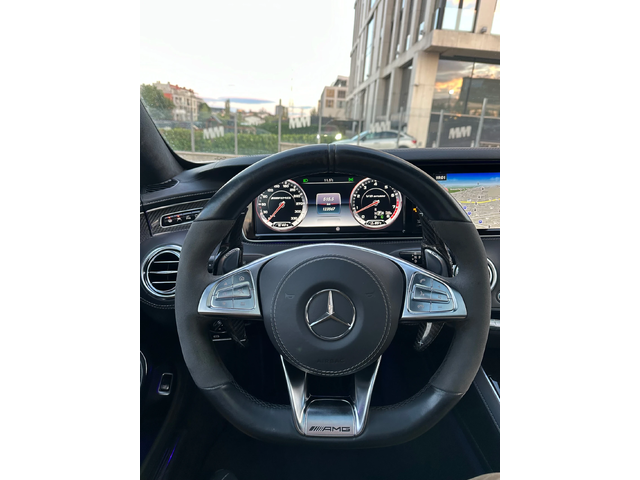 Mercedes-Benz S 63 AMG Brabus Carbon 360 HUD NIGHT VISION TV Швейцария - автомобили, коли, обяви за нови и употребявани 11