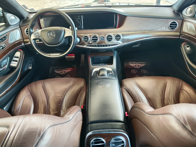 Mercedes-Benz S 63 AMG 4MAT* PANORAMA* PODGREV* OBDUH* 360CAM* LINEAS* LI - автомобили, коли, обяви за нови и употребявани 8