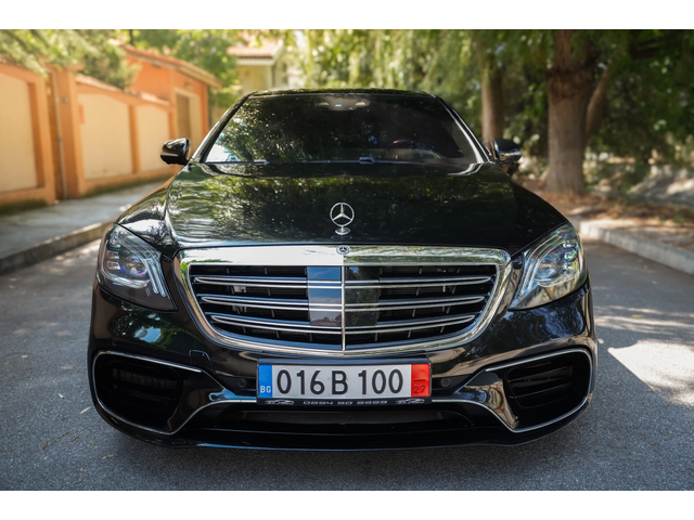 Mercedes-Benz S 63 AMG LONG| DESIGNO| BURMESTER| CARBON CERAMIC| TV| FULL - автомобили, коли, обяви за нови и употребявани 0