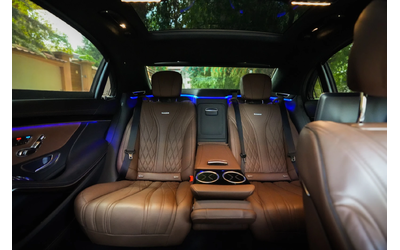 Mercedes-Benz S 63 AMG LONG| DESIGNO| BURMESTER| CARBON CERAMIC| TV| FULL - автомобили, коли, обяви за нови и употребявани 10