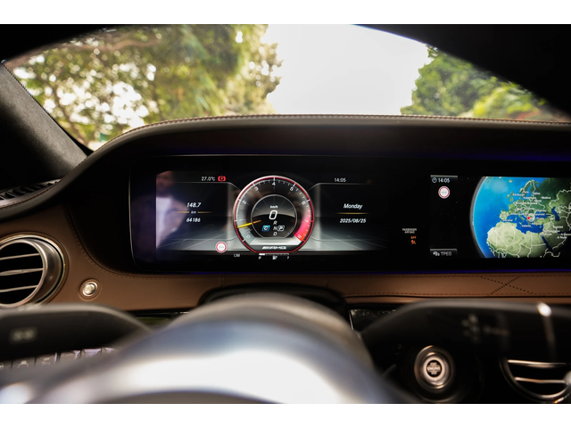 Mercedes-Benz S 63 AMG LONG| DESIGNO| BURMESTER| CARBON CERAMIC| TV| FULL - автомобили, коли, обяви за нови и употребявани 11