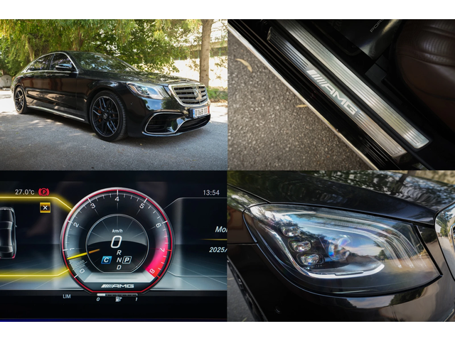 Mercedes-Benz S 63 AMG LONG| DESIGNO| BURMESTER| CARBON CERAMIC| TV| FULL - автомобили, коли, обяви за нови и употребявани 12