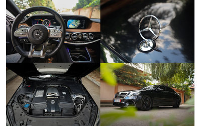 Mercedes-Benz S 63 AMG LONG| DESIGNO| BURMESTER| CARBON CERAMIC| TV| FULL - автомобили, коли, обяви за нови и употребявани 13