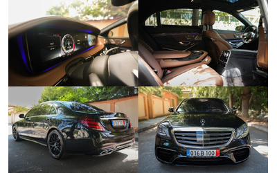 Mercedes-Benz S 63 AMG LONG| DESIGNO| BURMESTER| CARBON CERAMIC| TV| FULL - автомобили, коли, обяви за нови и употребявани 15