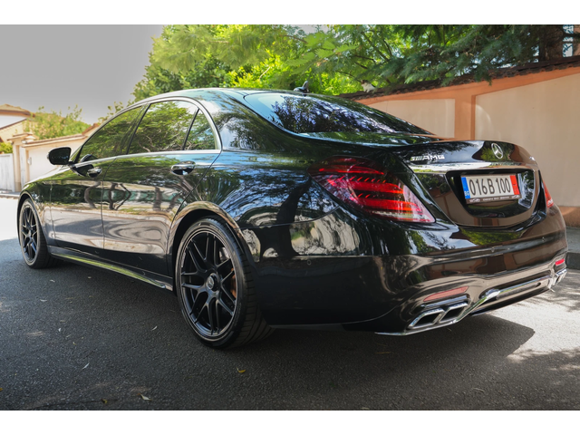Mercedes-Benz S 63 AMG LONG| DESIGNO| BURMESTER| CARBON CERAMIC| TV| FULL - автомобили, коли, обяви за нови и употребявани 3