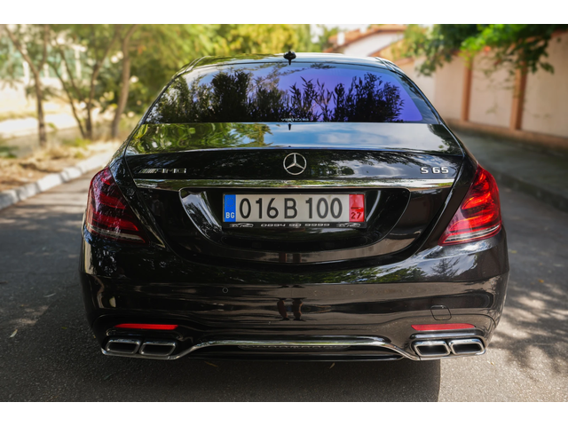 Mercedes-Benz S 63 AMG LONG| DESIGNO| BURMESTER| CARBON CERAMIC| TV| FULL - автомобили, коли, обяви за нови и употребявани 4