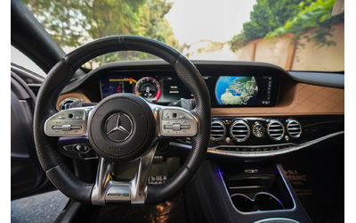 Mercedes-Benz S 63 AMG LONG| DESIGNO| BURMESTER| CARBON CERAMIC| TV| FULL - автомобили, коли, обяви за нови и употребявани 6