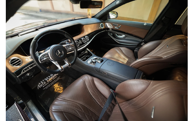 Mercedes-Benz S 63 AMG LONG| DESIGNO| BURMESTER| CARBON CERAMIC| TV| FULL - автомобили, коли, обяви за нови и употребявани 7