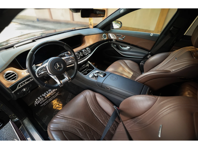 Mercedes-Benz S 63 AMG LONG| DESIGNO| BURMESTER| CARBON CERAMIC| TV| FULL - автомобили, коли, обяви за нови и употребявани 7