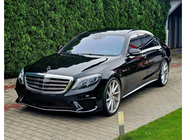 Mercedes-Benz S 63 AMG ОЧАКВАН ВНОС Mercedes S63 AMG Chauffeur* CARBON - автомобили, коли, обяви за нови и употребявани 0