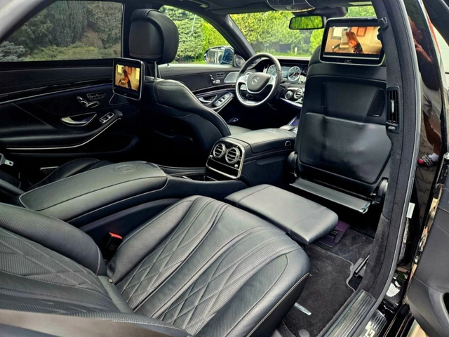 Mercedes-Benz S 63 AMG ОЧАКВАН ВНОС Mercedes S63 AMG Chauffeur* CARBON - автомобили, коли, обяви за нови и употребявани 11