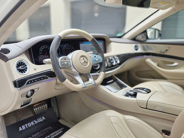 Mercedes-Benz S 63 AMG Mercedes-Benz S63 AMG* 4M* 3xTV* BURM* PANO* NIGHT - автомобили, коли, обяви за нови и употребявани 10