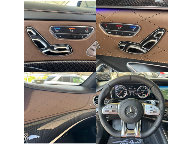 Mercedes-Benz S 63 AMG 4MAT#LONG#FACE#DESIGNO#3D-BURM#FULL FULL - автомобили, коли, обяви за нови и употребявани 12