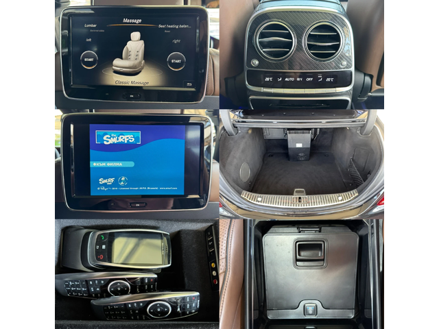 Mercedes-Benz S 63 AMG 4MAT#LONG#FACE#DESIGNO#3D-BURM#FULL FULL - автомобили, коли, обяви за нови и употребявани 16