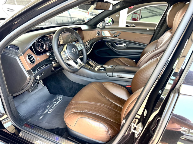 Mercedes-Benz S 63 AMG 4MAT#LONG#FACE#DESIGNO#3D-BURM#FULL FULL - автомобили, коли, обяви за нови и употребявани 7