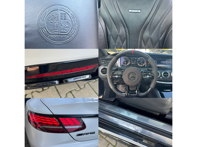 Mercedes-Benz S 63 AMG FACELIFT#DESIGNO#4MATIC#CARBON#3D-BURM#FULL FULL - автомобили, коли, обяви за нови и употребявани 13