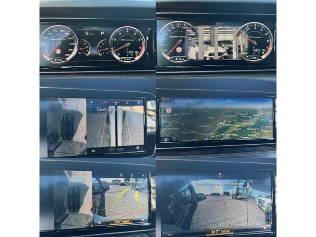 Mercedes-Benz S 63 AMG FACELIFT#DESIGNO#4MATIC#CARBON#3D-BURM#FULL FULL - автомобили, коли, обяви за нови и употребявани 14