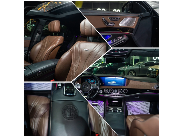 Mercedes-Benz S 63 AMG CARBON CERAMIC DESIGNO BURM ПАНО 3XTV ЛИЗИНГ 100% - автомобили, коли, обяви за нови и употребявани 15