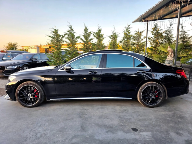 Mercedes-Benz S 63 AMG LONG 4 MATIC 3XTV ПАНОРАМА БЯЛА КОЖА ЛИЗИНГ 100% - автомобили, коли, обяви за нови и употребявани 10