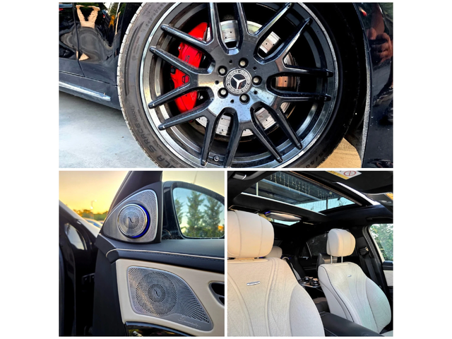 Mercedes-Benz S 63 AMG LONG 4 MATIC 3XTV ПАНОРАМА БЯЛА КОЖА ЛИЗИНГ 100% - автомобили, коли, обяви за нови и употребявани 16