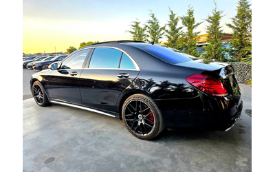 Mercedes-Benz S 63 AMG LONG 4 MATIC 3XTV ПАНОРАМА БЯЛА КОЖА ЛИЗИНГ 100% - автомобили, коли, обяви за нови и употребявани 6