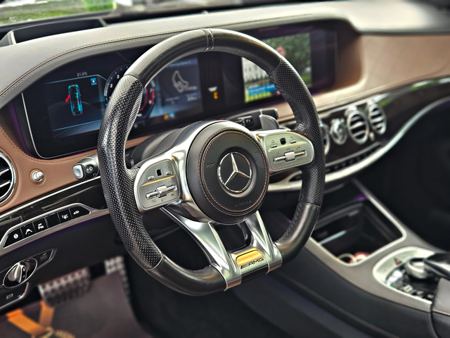 Mercedes-Benz S 63 AMG L/4M/4D BURMESTER/DISTR/TV/HUD/МАСАЖ/ПАНО/F1/LIZI - автомобили, коли, обяви за нови и употребявани 11