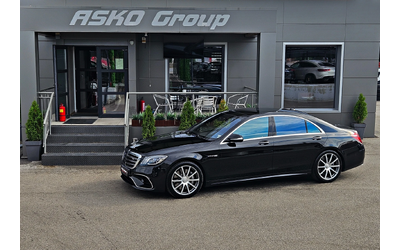 Mercedes-Benz S 63 AMG L/4M/4D BURMESTER/DISTR/TV/HUD/МАСАЖ/ПАНО/F1/LIZI - автомобили, коли, обяви за нови и употребявани 16