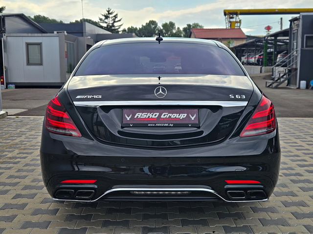 Mercedes-Benz S 63 AMG L/4M/4D BURMESTER/DISTR/TV/HUD/МАСАЖ/ПАНО/F1/LIZI - автомобили, коли, обяви за нови и употребявани 5