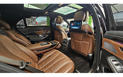 Mercedes-Benz S 63 AMG L/4M/4D BURMESTER/DISTR/TV/HUD/МАСАЖ/ПАНО/F1/LIZI - автомобили, коли, обяви за нови и употребявани 8