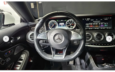 Mercedes-Benz S 63 AMG 4MATIC* COUPE* BURMESTER* ДИСТРОНИК* ОБДУХВАНЕ* МА - автомобили, коли, обяви за нови и употребявани 9