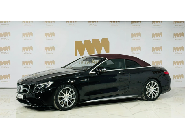 Mercedes-Benz S 63 AMG Cabrio* 4Matic* Carbon* Burmester* HuD* 360 - автомобили, коли, обяви за нови и употребявани 0