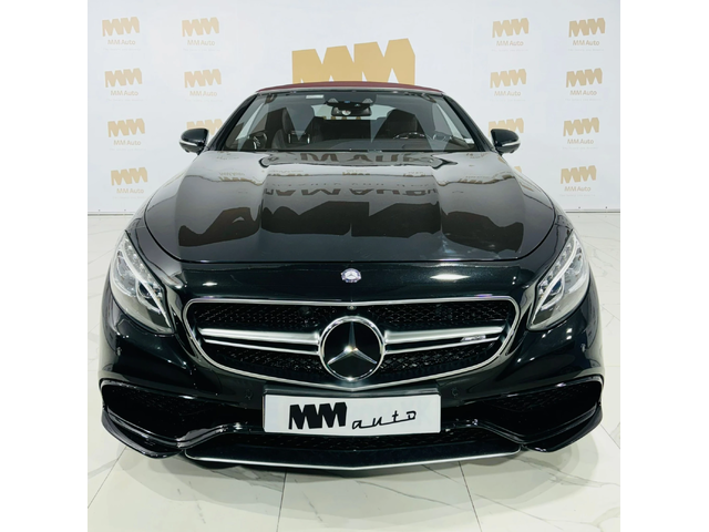 Mercedes-Benz S 63 AMG Cabrio* 4Matic* Carbon* Burmester* HuD* 360 - автомобили, коли, обяви за нови и употребявани 3