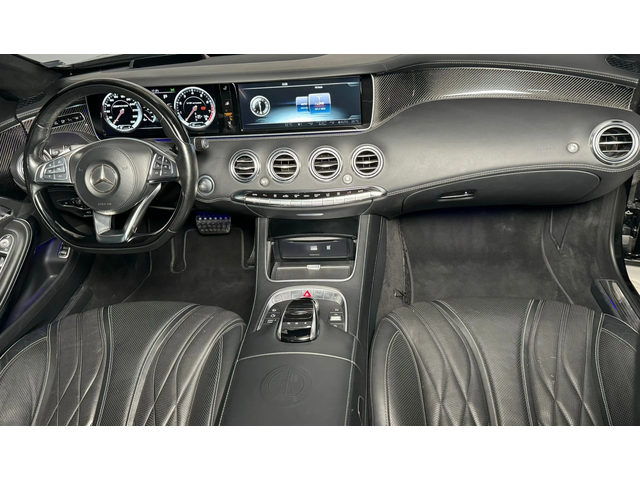 Mercedes-Benz S 63 AMG Cabrio* 4Matic* Carbon* Burmester* HuD* 360 - автомобили, коли, обяви за нови и употребявани 6