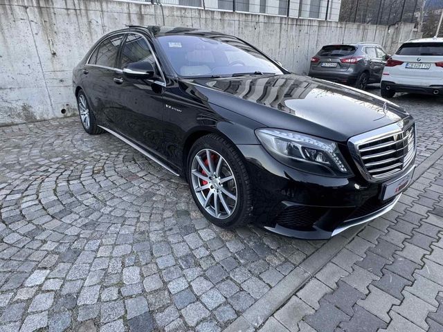 Mercedes-Benz S 63 AMG L/4MATIC/PANO/3TV/Ceramic/360 /MULTY/Full - автомобили, коли, обяви за нови и употребявани 0